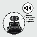 Машинка-каталка 2 в 1 Joy 809 CR-11300 Чорний