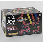 Машинка-каталка с озвучкой 2 в 1 Joy 7008 - В Синий