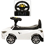 Машинка-каталка с EVA колесами Bambi M 3147B-1 Белый
