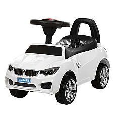 Машинка-каталка з EVA колесами Bambi M 3147B-1 Білий