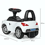 Машинка-каталка Bambi M 3147C-1 Білий