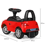 Машинка-каталка Bambi M 3147C-3 Красный