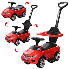 Детская машинка каталка-толокар  2 в 1 Bambi M 3503B-3 Красны
