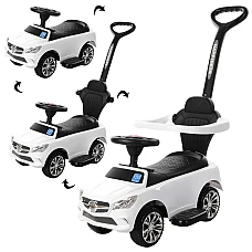 Детская машинка каталка-толокар  2 в 1 Bambi M 3503C-1 Белый