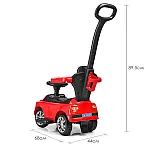 Детская машинка каталка-толокар  2 в 1 Bambi M 3503A(MP3)-3 Красный