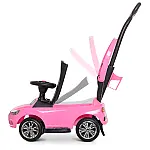 Детская машинка каталка-толокар  2 в 1 Bambi M 3503A(MP3)-8 Розовый