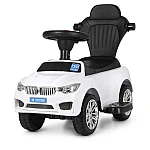 Дитяча машинка каталка-толокар 2 в 1 Bambi M 3503B(MP3)-1 Білий