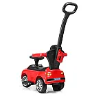 Дитяча машинка каталка-толокар 2 в 1 Bambi M 3503B(MP3)-3 Червоний