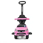 Дитяча машинка каталка-толокар 2 в 1 Bambi M 3503C(MP3)-8 Рожевий