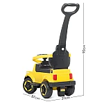 Дитячий електромобіль 2 в 1 Bambi M 4564B-6 Жовтий