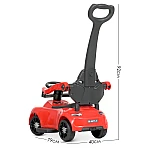 Машинка-каталка 2 в 1 Bambi M 4577-3 Красный