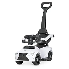 Машинка-каталка 2 в 1 Bambi M 4579-1 Білий