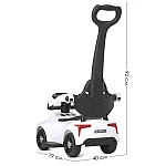 Машинка-каталка 2 в 1 Bambi M 4579-1 Белый