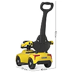 Машинка-каталка 2 в 1 Bambi M 4579-6 Жовтий