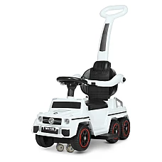 Машинка-каталка 2 в 1 Bambi M 4739-1 Білий