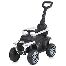 Машинка-каталка 2 в 1 Bambi M 4802EL-1 Білий