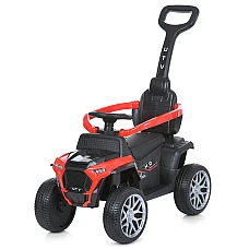 Машинка-каталка 2 в 1 Bambi M 4802EL-3 Красный