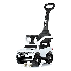 Дитячий електромобіль-толокар 2 в 1 Bambi M 4810EL-1 Білий