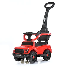 Дитячий електромобіль-толокар 2 в 1 Bambi M 4812EL-3 Червоний