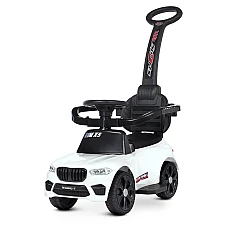 Машинка-каталка 2 в 1 Bambi BMW X5 M 4848L-1 Білий