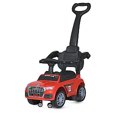 Машинка-каталка 2 в 1 Bambi Audi M 5045L-3 Красный