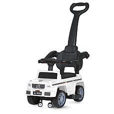 Машинка-каталка 2 в 1 Bambi Mercedes M 5046L-1 Белый