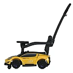 Детская машинка-каталка 2 в 1 Maserati Bambi M 5106-6 Желтый