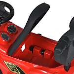 Машинка-каталка 2 в 1 Bambi M 5728L-7 Помаранчевий