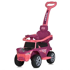 Машинка-каталка 2 в 1 Bambi M 5764EL-9 Фіолетовий