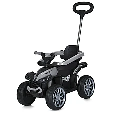 Машинка-каталка 2 в 1 Bambi M 5782EL-11 Сірий