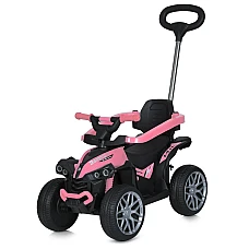 Машинка-каталка 2 в 1 Bambi M 5782EL-8 Рожевий