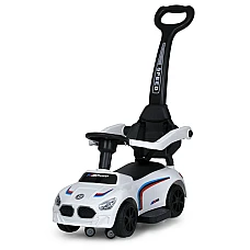 Дитяча машинка-каталка 2 у 1 Bambi M 5785-1 Білий