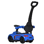 Дитяча машинка-каталка 2 у 1 Bambi M 5785-4 Блакитний