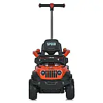 Машинка-каталка 2 в 1 Bambi Jeep M 5789EL-7 Оранжевый