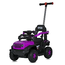 Машинка-каталка 2 в 1 Bambi Jeep M 5789EL-9 Фиолетовый