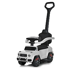 Машинка-каталка 2 в 1 Bambi M 5795AL-1 Белый