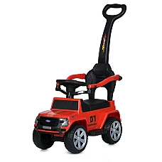 Машинка-каталка 2 в 1 Bambi M 5804EL-3 Красный