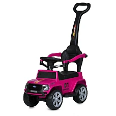 Машинка-каталка 2 в 1 Bambi M 5804EL-8 Рожевий