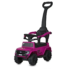 Машинка-каталка 2 в 1 Bambi M 5804L-8 Рожевий