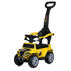 Машинка-каталка 2 в 1 Bambi M 5805EL-6 Жовтий