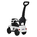Машинка-каталка 2 в 1 Bambi M 5805L-1 Белый