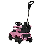 Машинка-каталка 2 в 1 Bambi M 5900EL-8 Рожевий