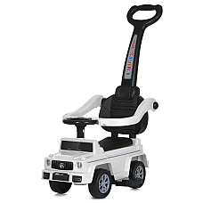 Машинка-каталка 2 в 1 Mercedes Bambi M 5903L-1 Білий