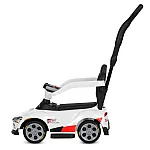 Машинка-каталка 2 в 1 Bambi M 6129EL-1 Белый
