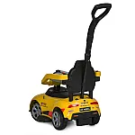 Машинка-каталка 2 в 1 Bambi M 6129EL-6 Жовтий
