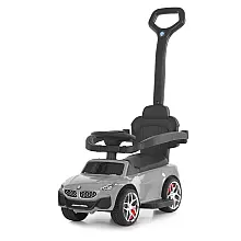 Машинка-каталка 2 в 1 Bambi BMW M 6253EL-11 Серый