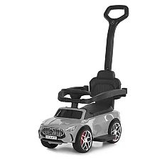 Машинка-каталка 2 в 1 Bambi Mercedes M 6255EL-11 Серый