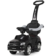 Детская машинка каталка-толокар  3 в 1 Bambi M 3186L-2 Черный