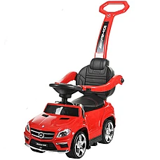 Детская машинка каталка-толокар  3 в 1 Bambi M 3186L-3 Красны