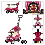 Машинка-каталка Bambi Z 321-8 Малиновий